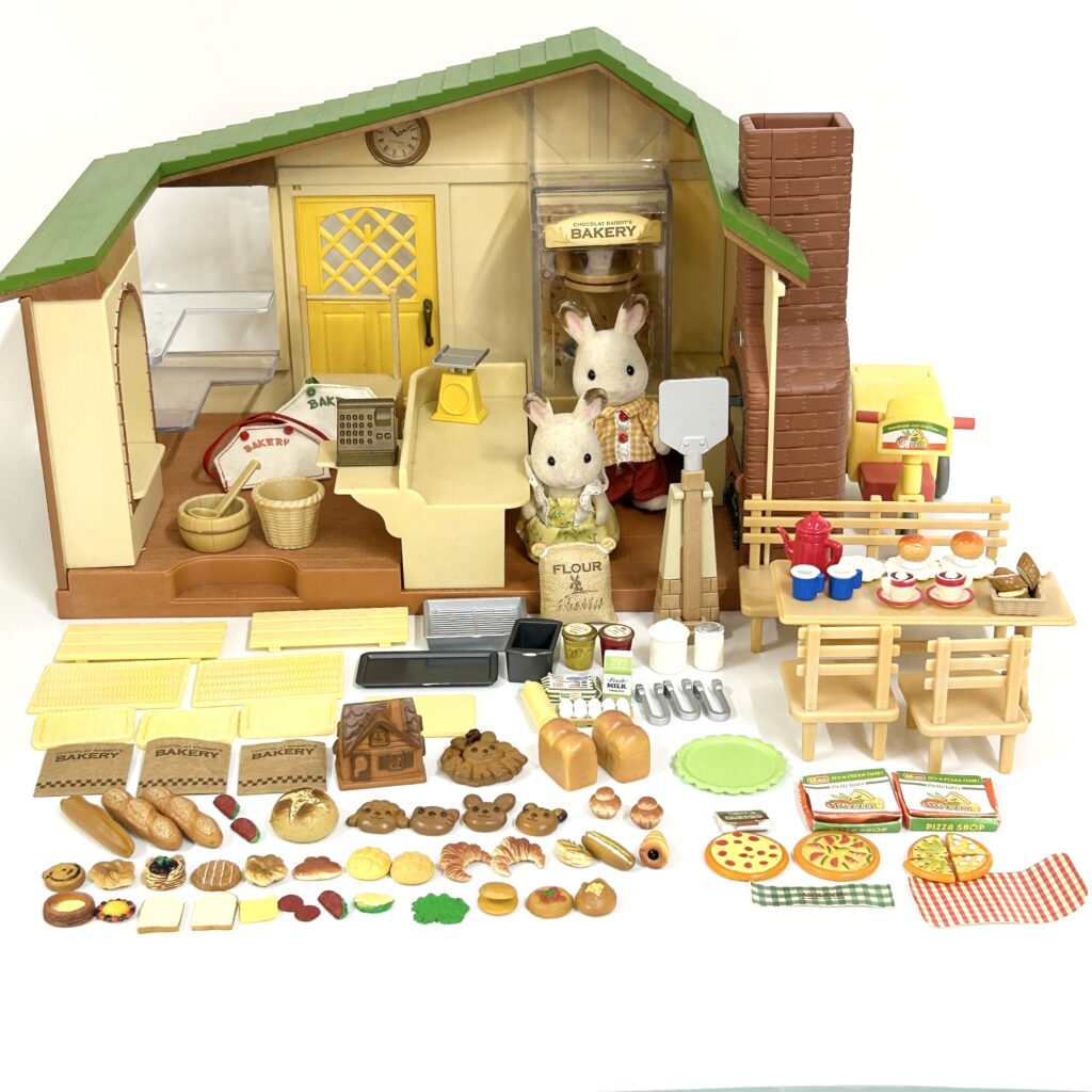 [used] Forest Watermill Bakery Gift Set 2007 07-PA-T Sylvanian Families Calico Critters