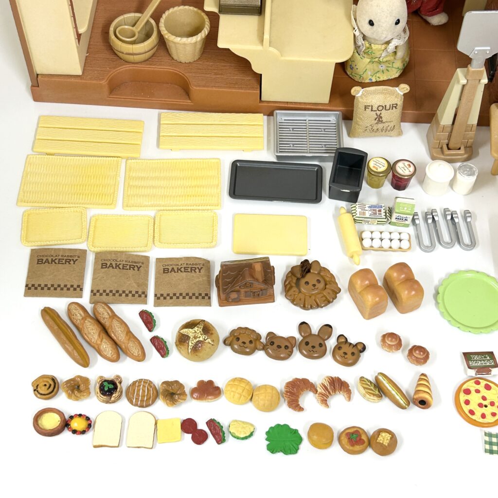 [used] Forest Watermill Bakery Gift Set 2007 07-PA-T Sylvanian Families Calico Critters