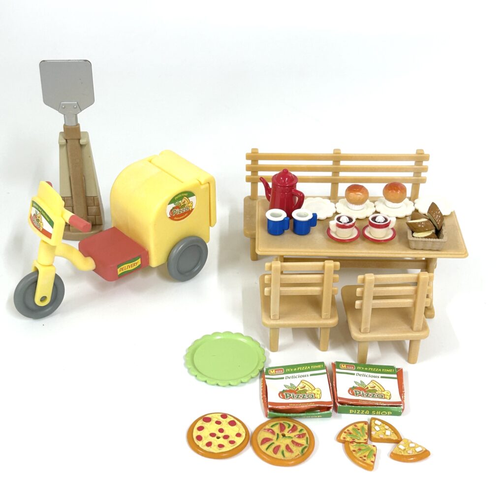 [used] Forest Watermill Bakery Gift Set 2007 07-PA-T Sylvanian Families Calico Critters