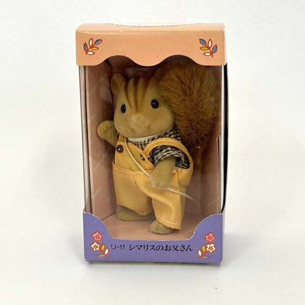 WALNUT SQUIRREL FATHER Epoch Japan RI-11 Sylvanian Families