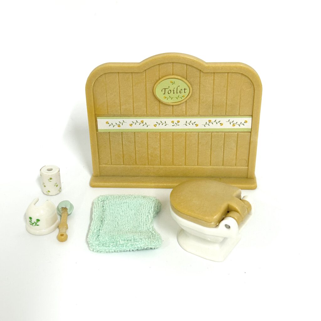 [used] Toilet Set KA-606 Sylvanian Families Calico Critters