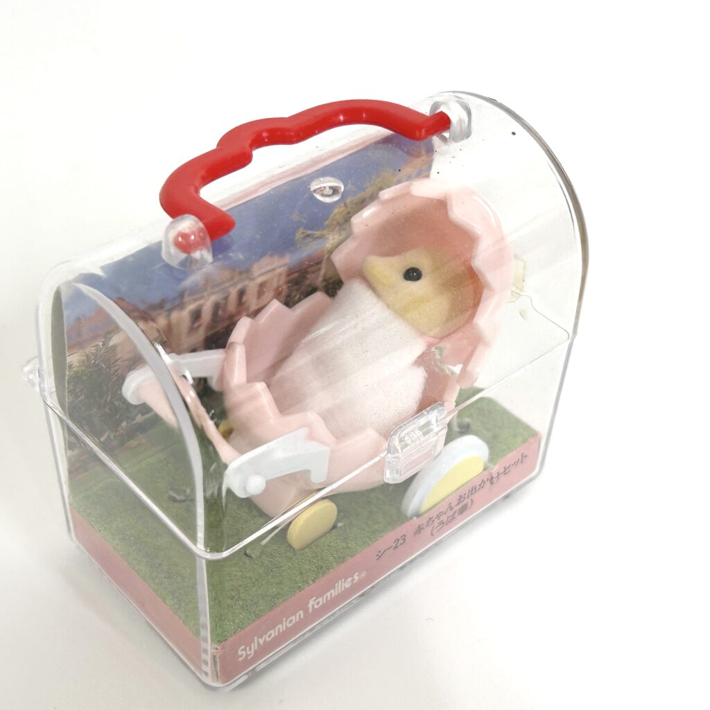 [used] Baby Carry Case Pram Duck SHI-23 Sylvanian Families Calico Critters