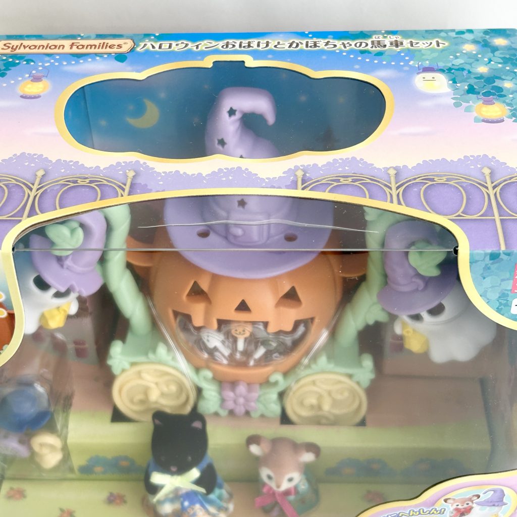[used] Halloween Ghost & Pumpkin Carriage Set 2025 SE-216 Sylvanian Families Calico Critters