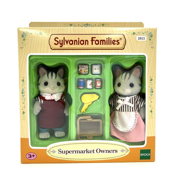 [Used] SUPERMARKET OWNERS 2813 Epoch EU Sylvanian Families