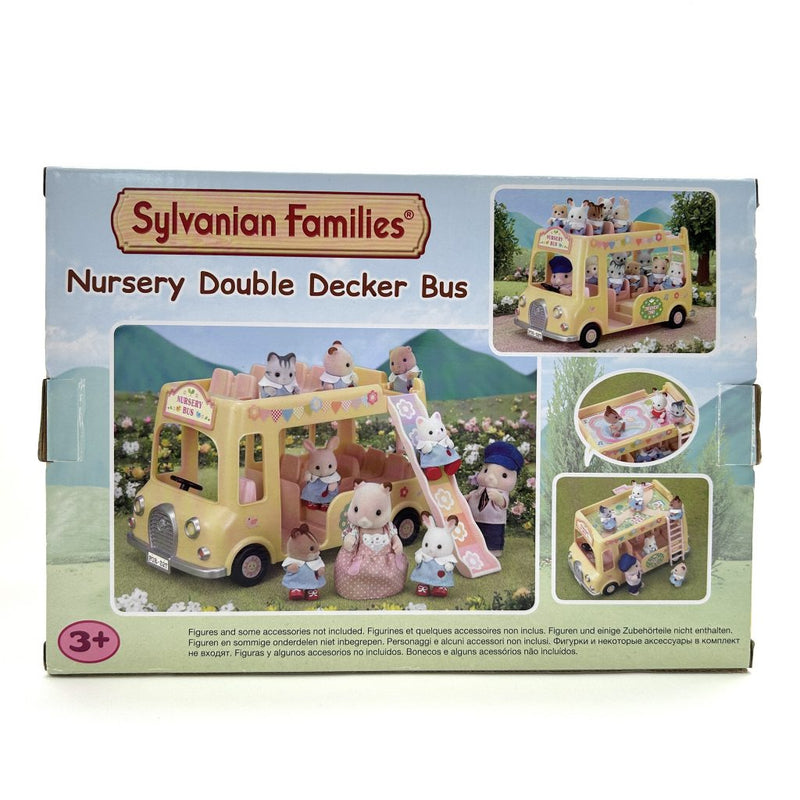 NURSERY DOUBLE DECKER BUS Calico Clitters Epoch  Sylvanian Families