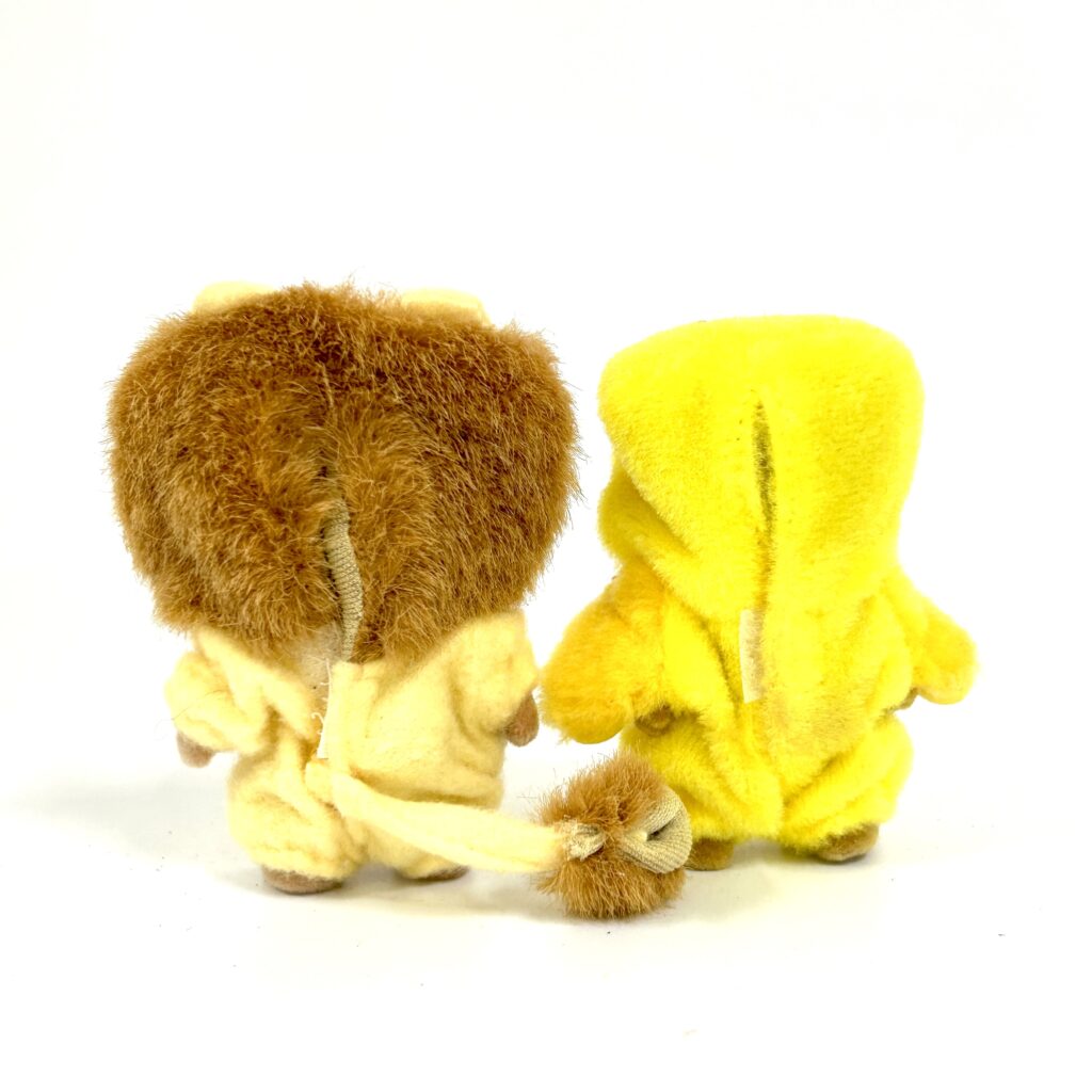 [used] Bear Boy and Squirrel Boy Animal Costume Sylvanian Families Calico Critters
