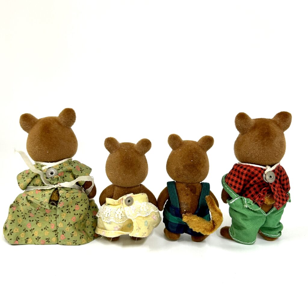 [used] VIntage Squirrel Family Sylvanian Families Calico Critters