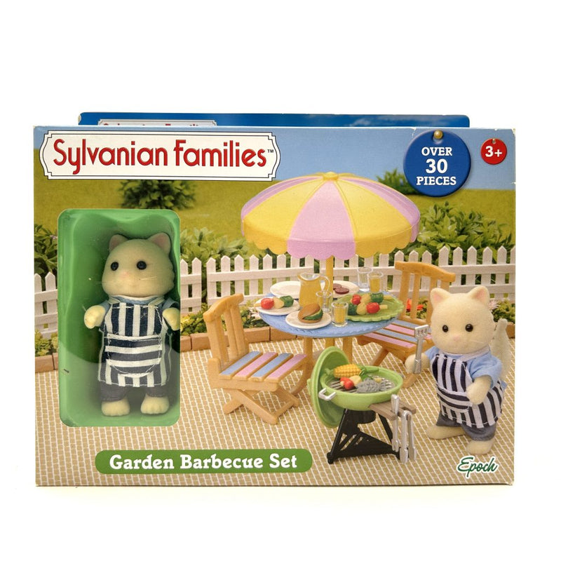 [Used] GARDEN BARBECUE SET Epoch UK 4869 Sylvanian Families