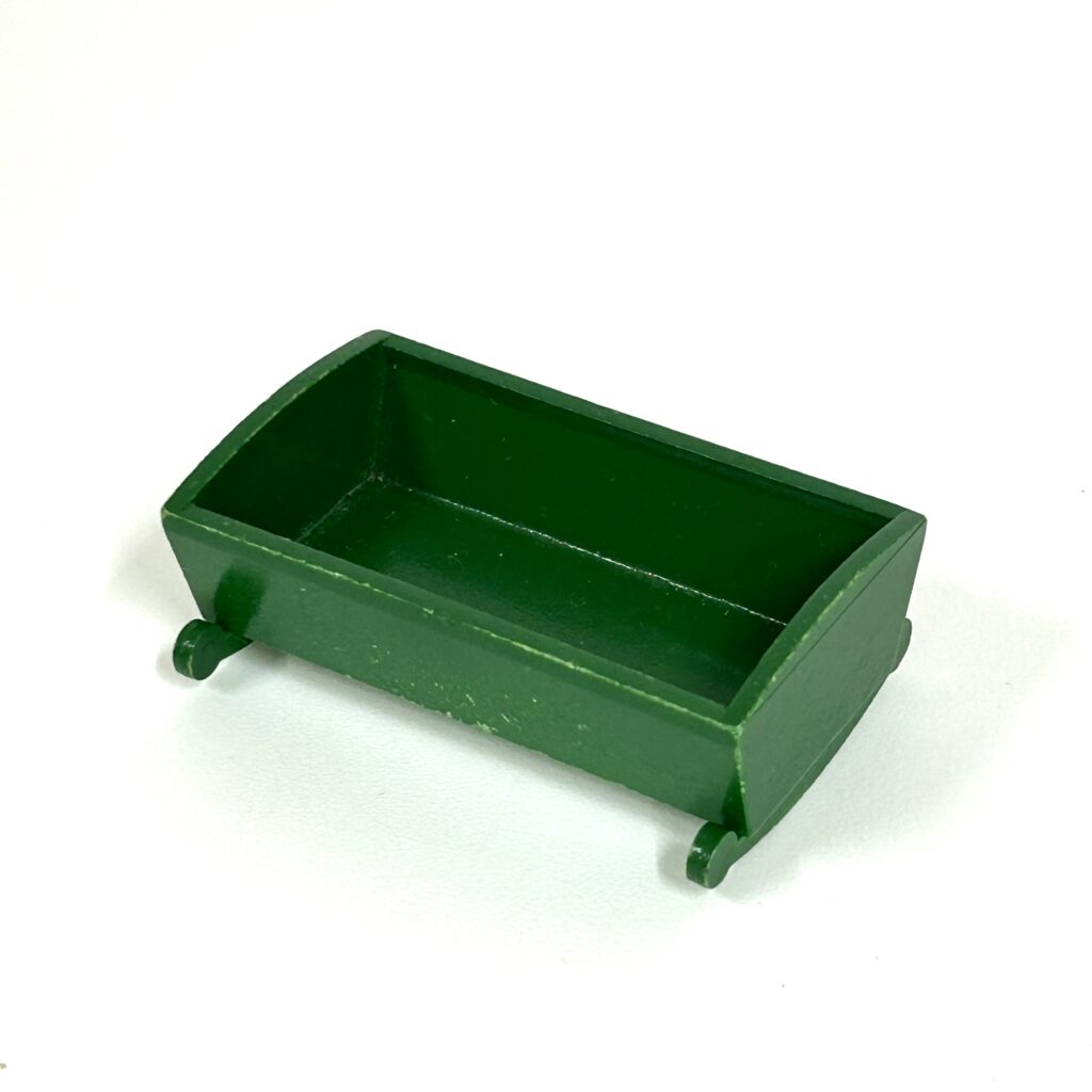 [used] Vintage Green Cradle Sylvanian Families Calico Critters