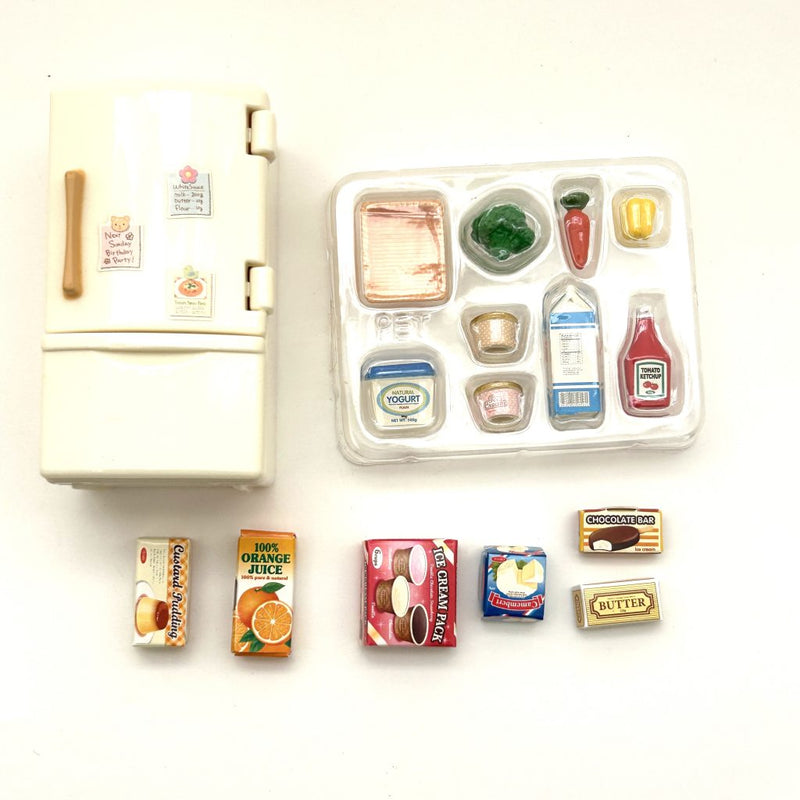 [Used] REFRIGERATOR SET KA-415 Retired Epoch Sylvanian Families