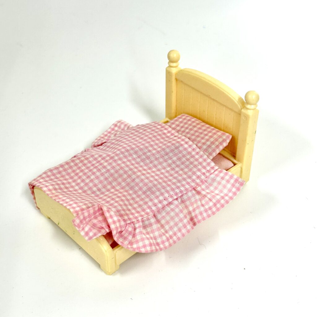 [used] Single Bed Set Sylvanian Families Calico Critters