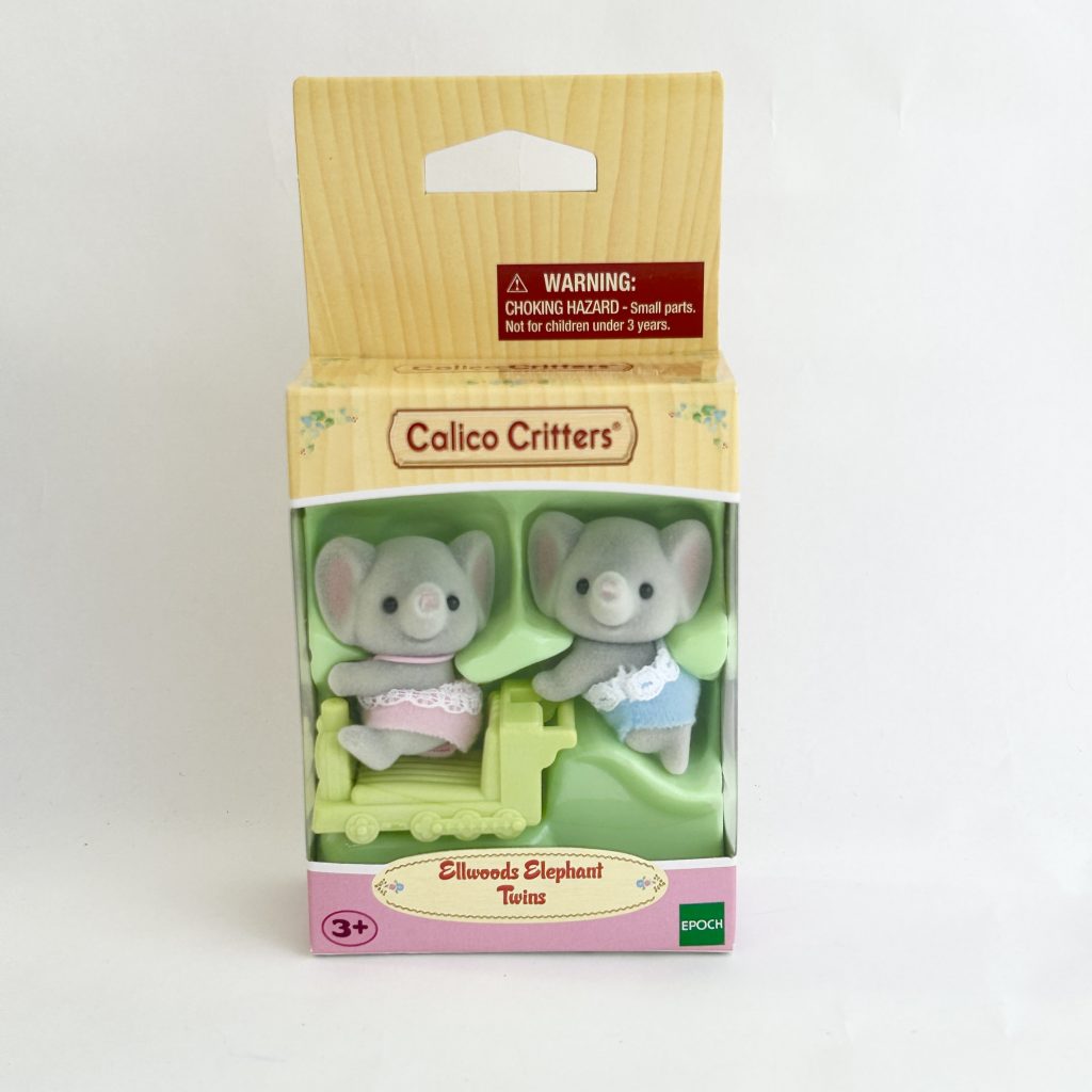 Ellwoods Elephant Twins CC1571 Familles Sylvanian Calico Critters