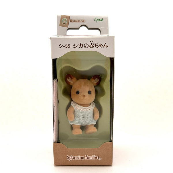 [Used] Dolls DEER BABY SHI-55 Epoch JAPAN Sylvanian Families