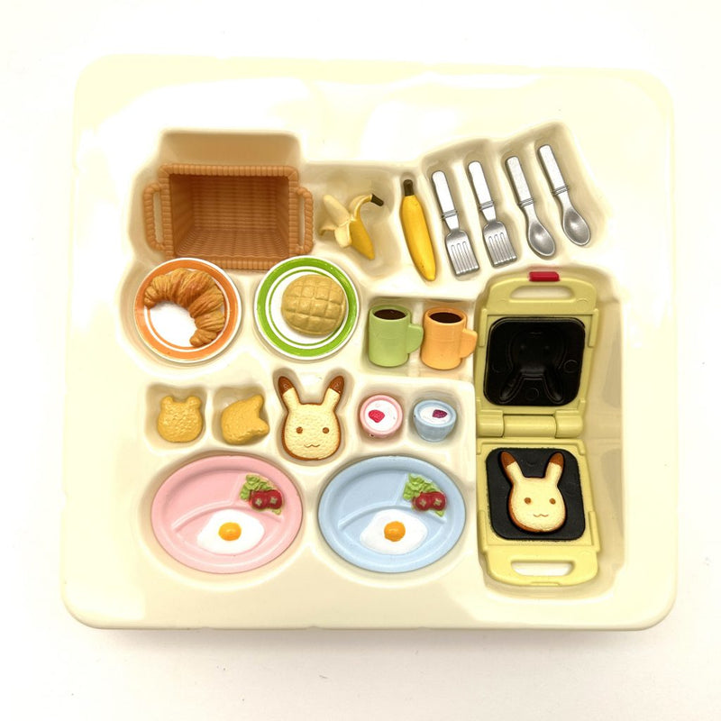 [Used] BREAKFAST SET KA-414 Epoch Sylvanian Families