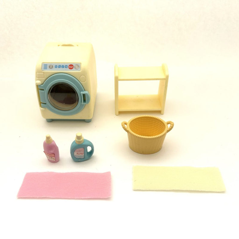 [Used] LAUNDRY SET KA-624 Retired Epoch Sylvanian Families