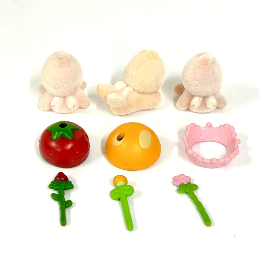 [used] Misty Forest Misty Forest Vintage Strawberry Mushroom Flower Babies Sylvanian Families Calico Critters