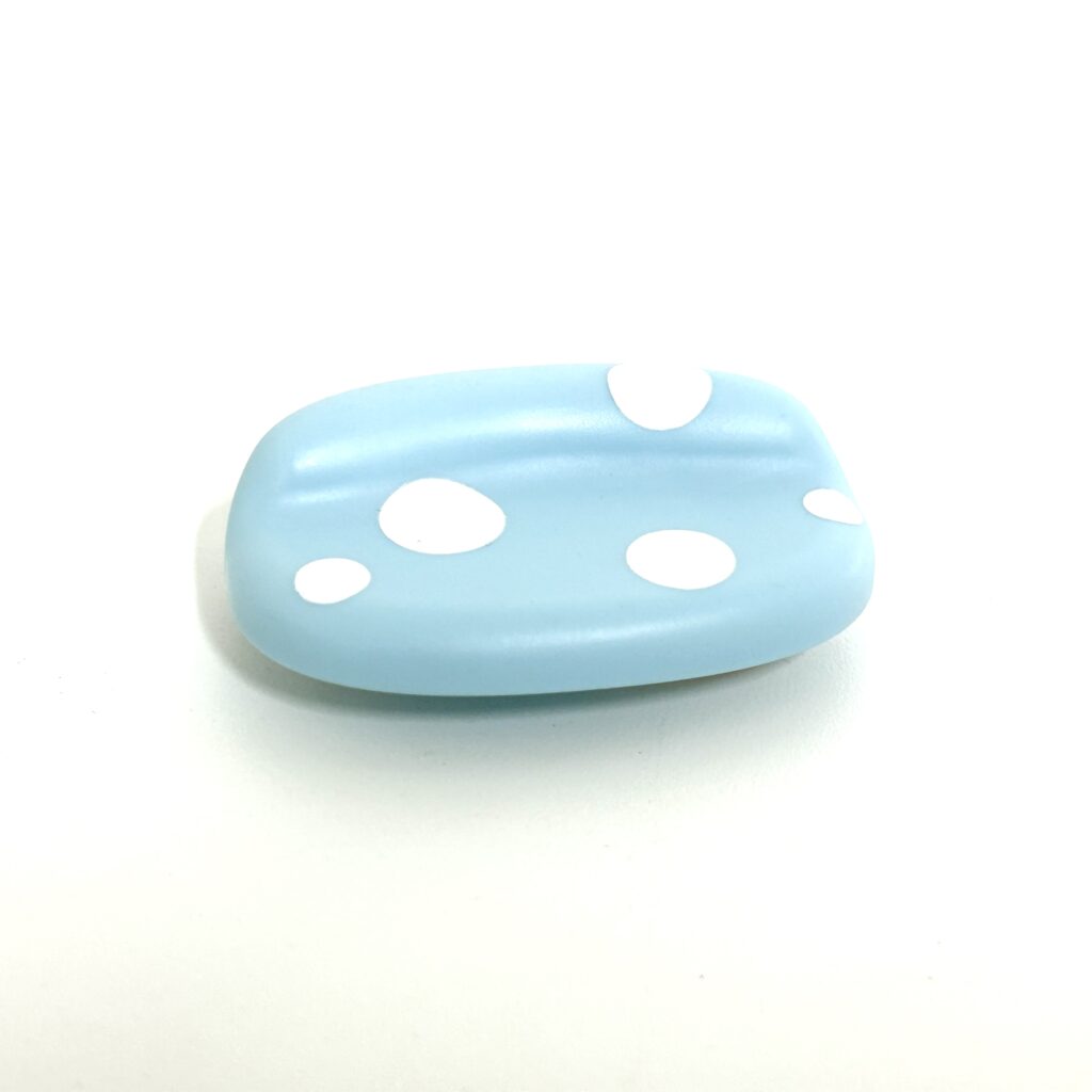 [used] Secret Forest Series Blue Mushroom Sofa Familymart 2023 Sylvanian Families Calico Critters