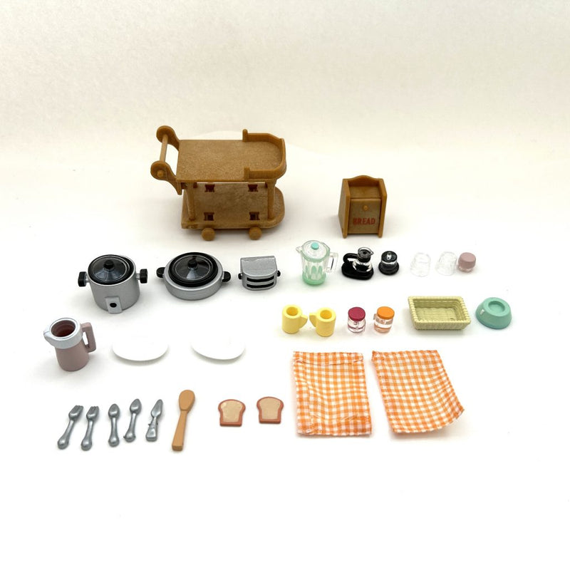 [Used] KITCHEN APPLIANCES SET KA-407 Epoch Sylvanian Families