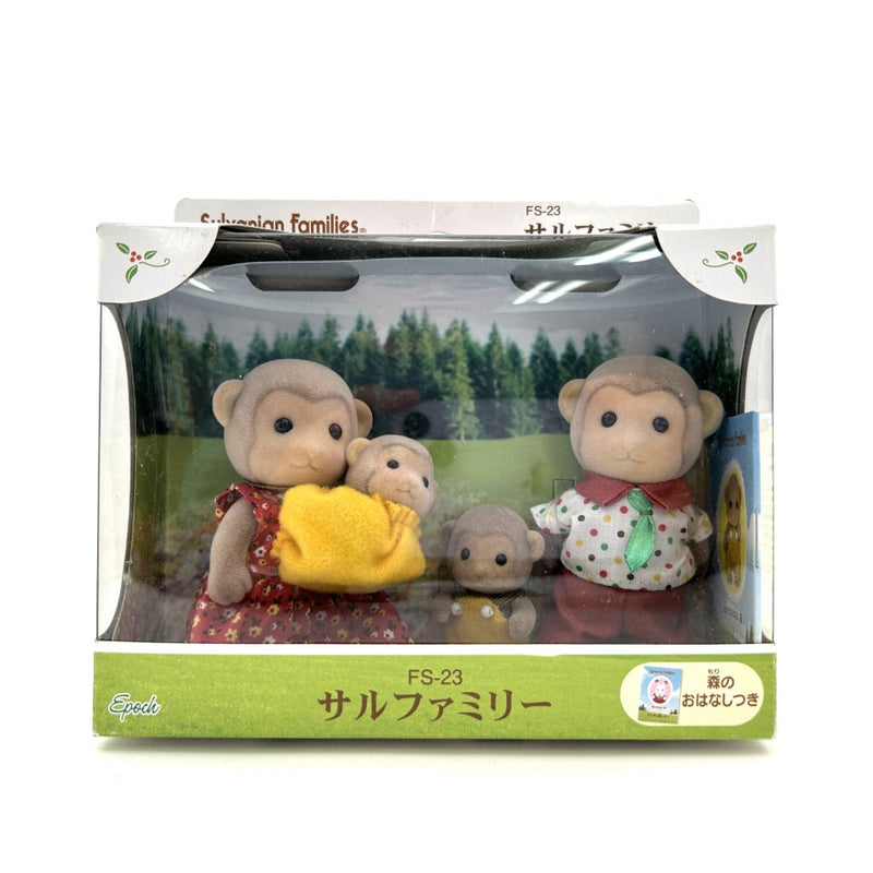 [Used] MONKEY FAMILY FS-23 Epoch Japan Sylvanian Families