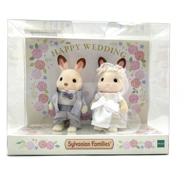 [Used] CHOCOLATE RABBIT WEDDING SET Japan Fan Club Sylvanian Families