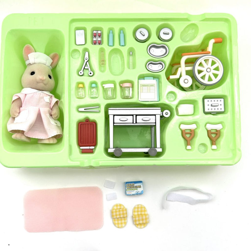 [Used] NURSE SET H-13 Japan Sylvanian Families