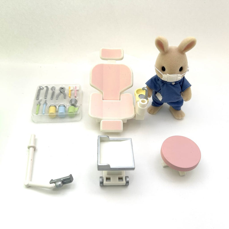 [Used] DENTIST SET H-14 Japan Sylvanian Families