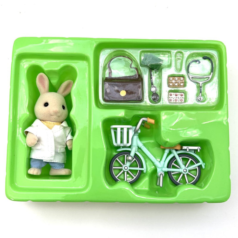 [Used] DOCTOR'S HOME VISIT SET H-15 Japan Sylvanian Families