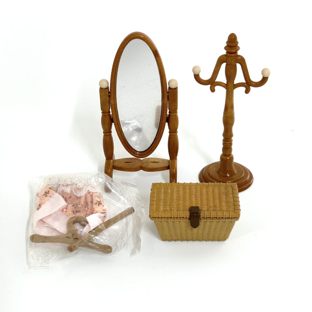 [used] Hanger Mirror Set 2002 KA-307 Sylvanian Families Calico Critters