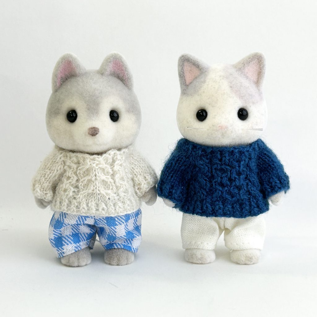 Conjunto de suéter Aran C hecho a mano