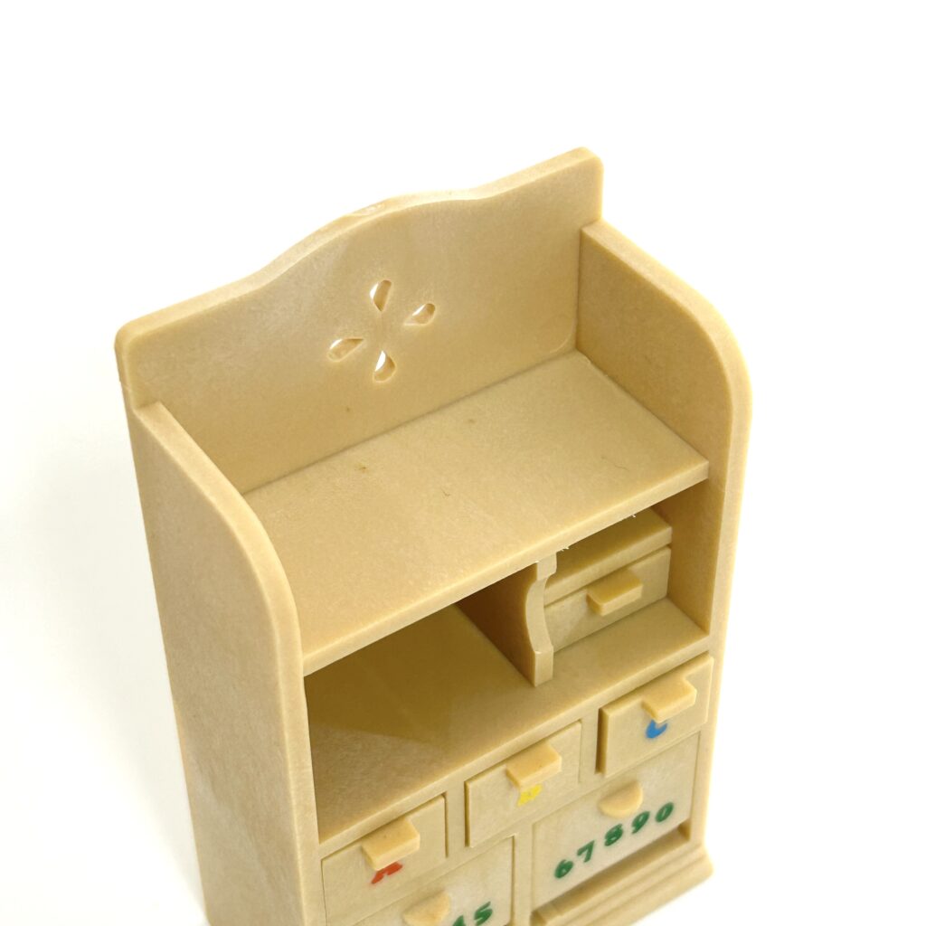 [used] Vintage Rack For Child Room 1987 KA-63 Sylvanian Families Calico Critters