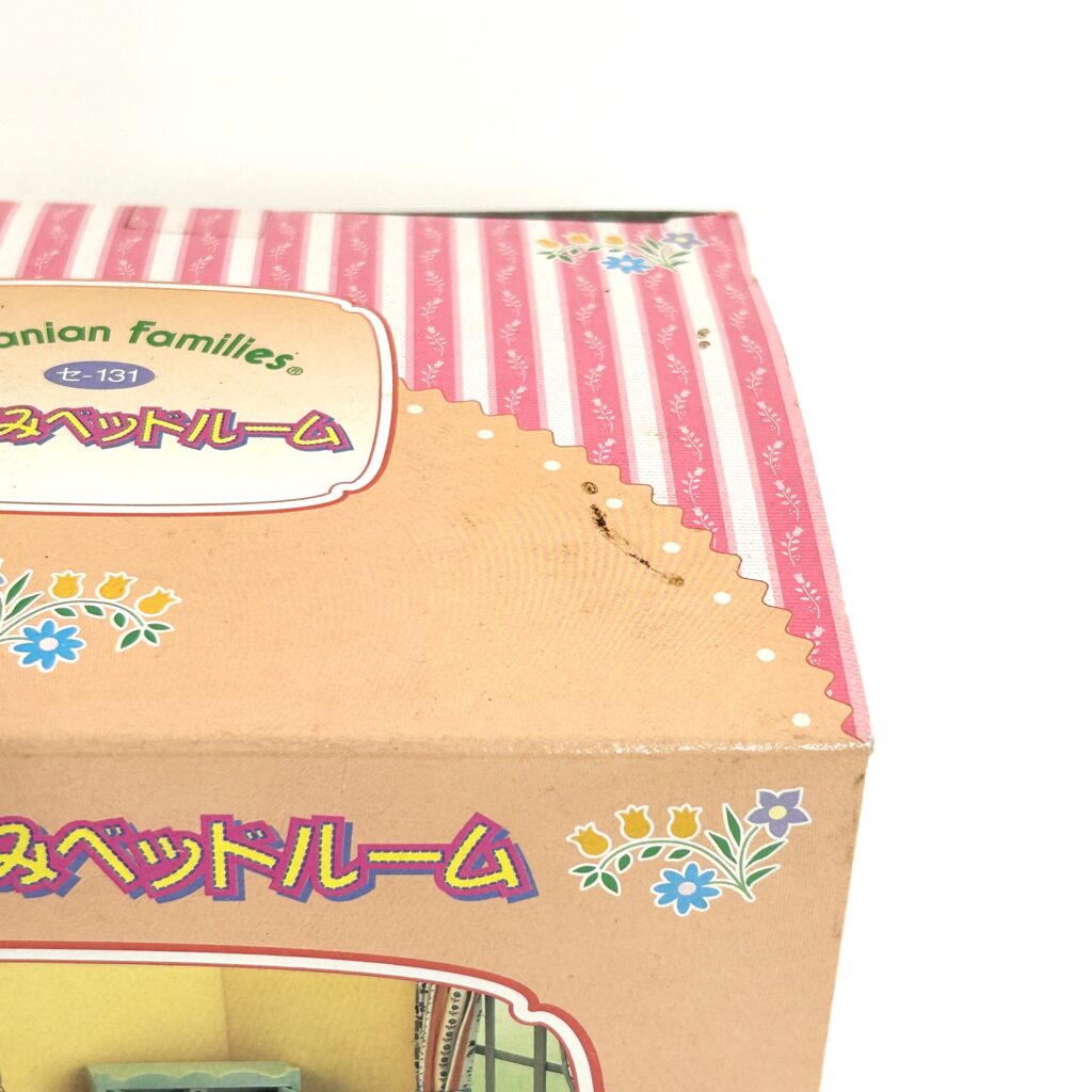 [used] Vintage Cozy Bedroom Set 1999 SE-131 Sylvanian Families Calico Critters