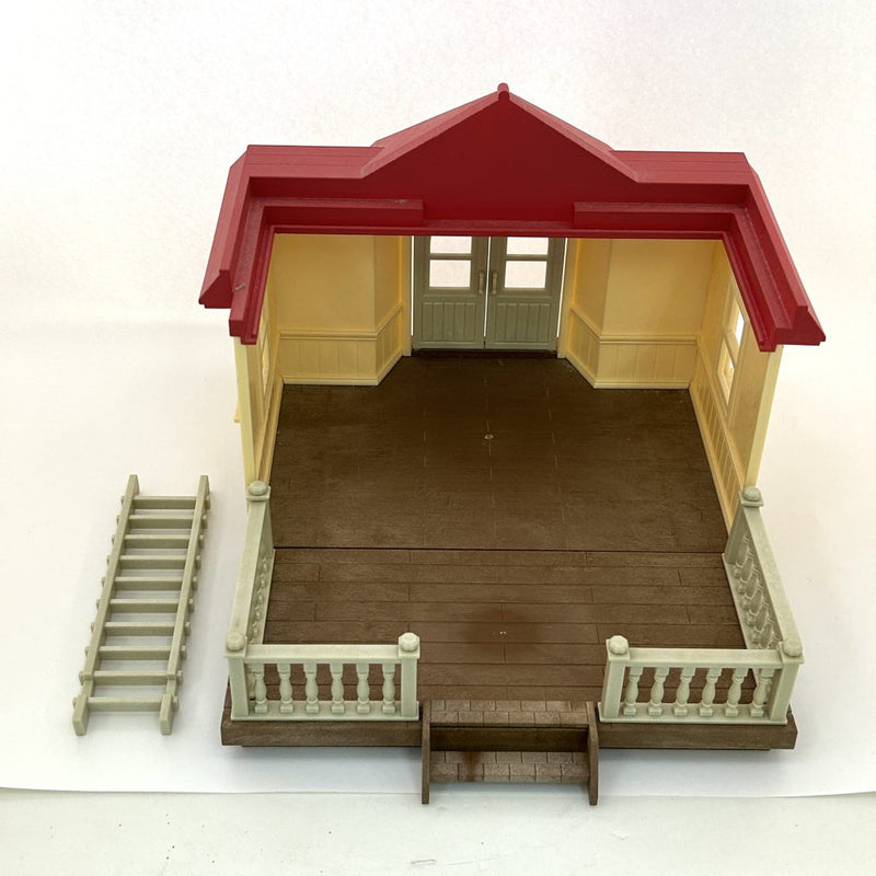 [Used] HOUSE WITH TERRACE HA-38 Epoch Sylvanian Families