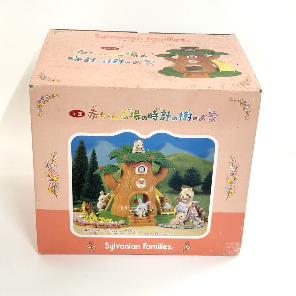[used] Baby Plaza Clock Tree House KO-28 Sylvanian Families Calico Critters