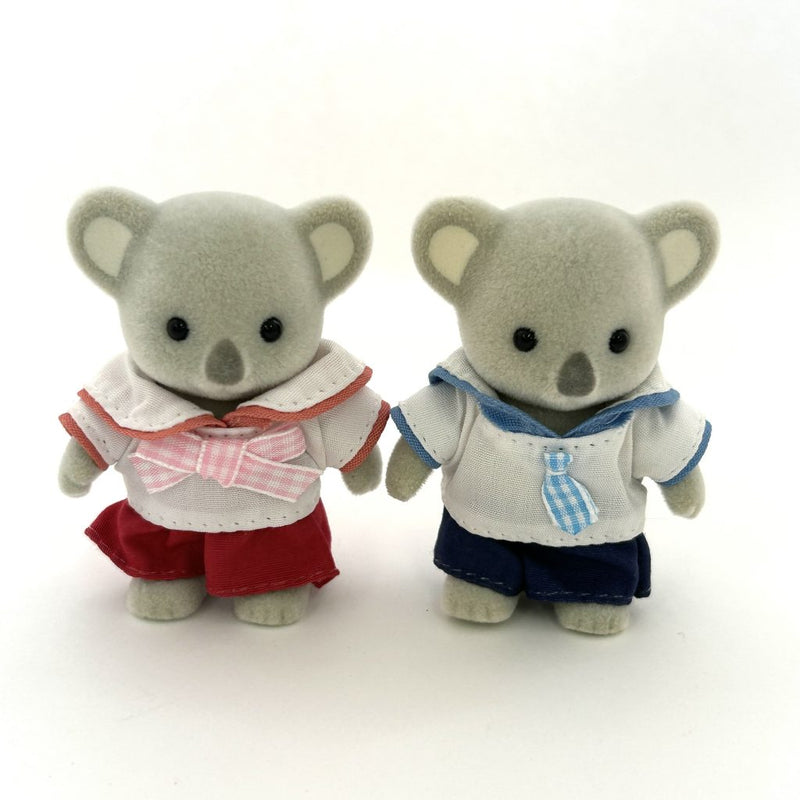 [Used] INTERNATIONAL STUDENT KOALA GIRL&BOY S-103 S-104 Japan Epoch Sylvanian Families