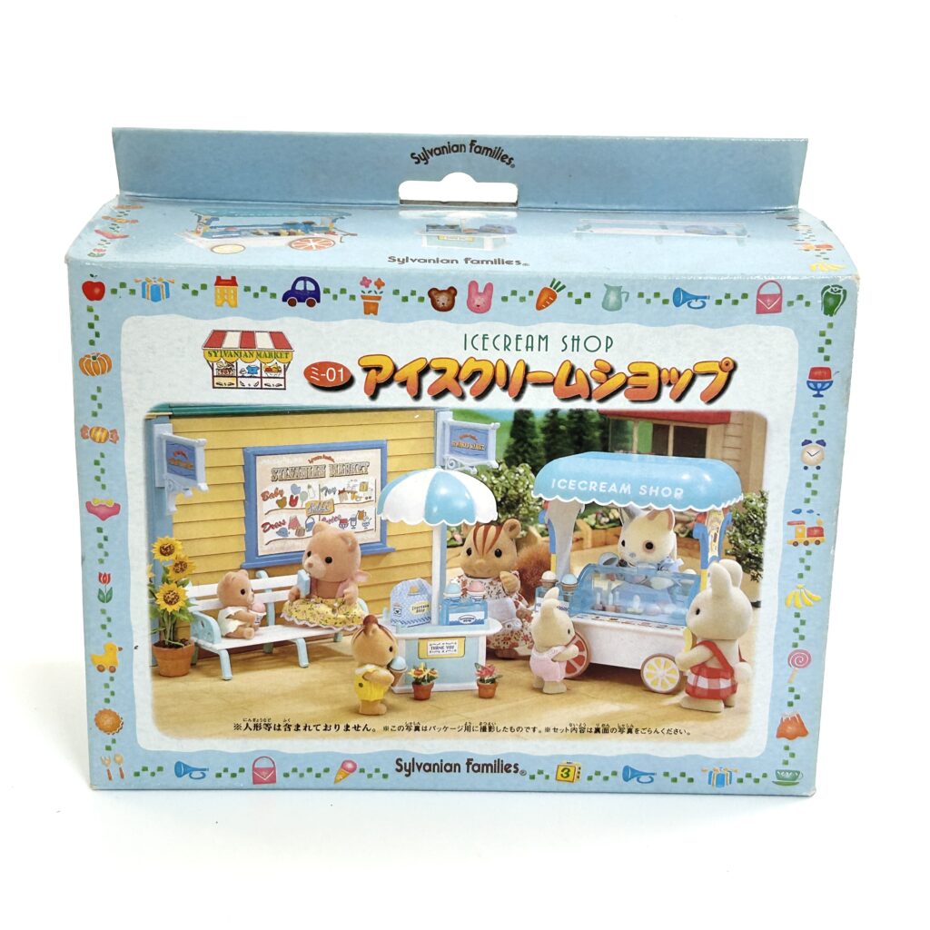 [used] Vintage Ice Cream Shop 1998 MI-01 Sylvanian Families Calico Critters