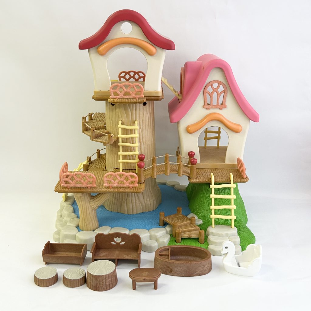 [used] Vintage Lakeside Tree House 1997 KO-31 Sylvanian Families Calico Critters