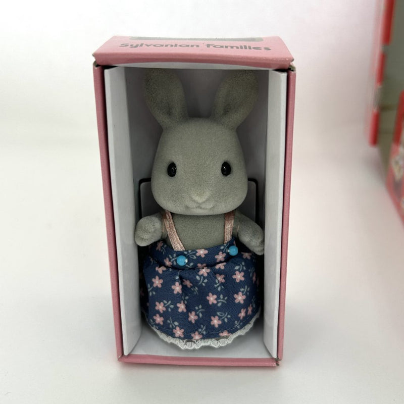 [Used] 30th ANNIVERSARY BOX GRAY RABBIT GIRL Epoch Sylvanian Families