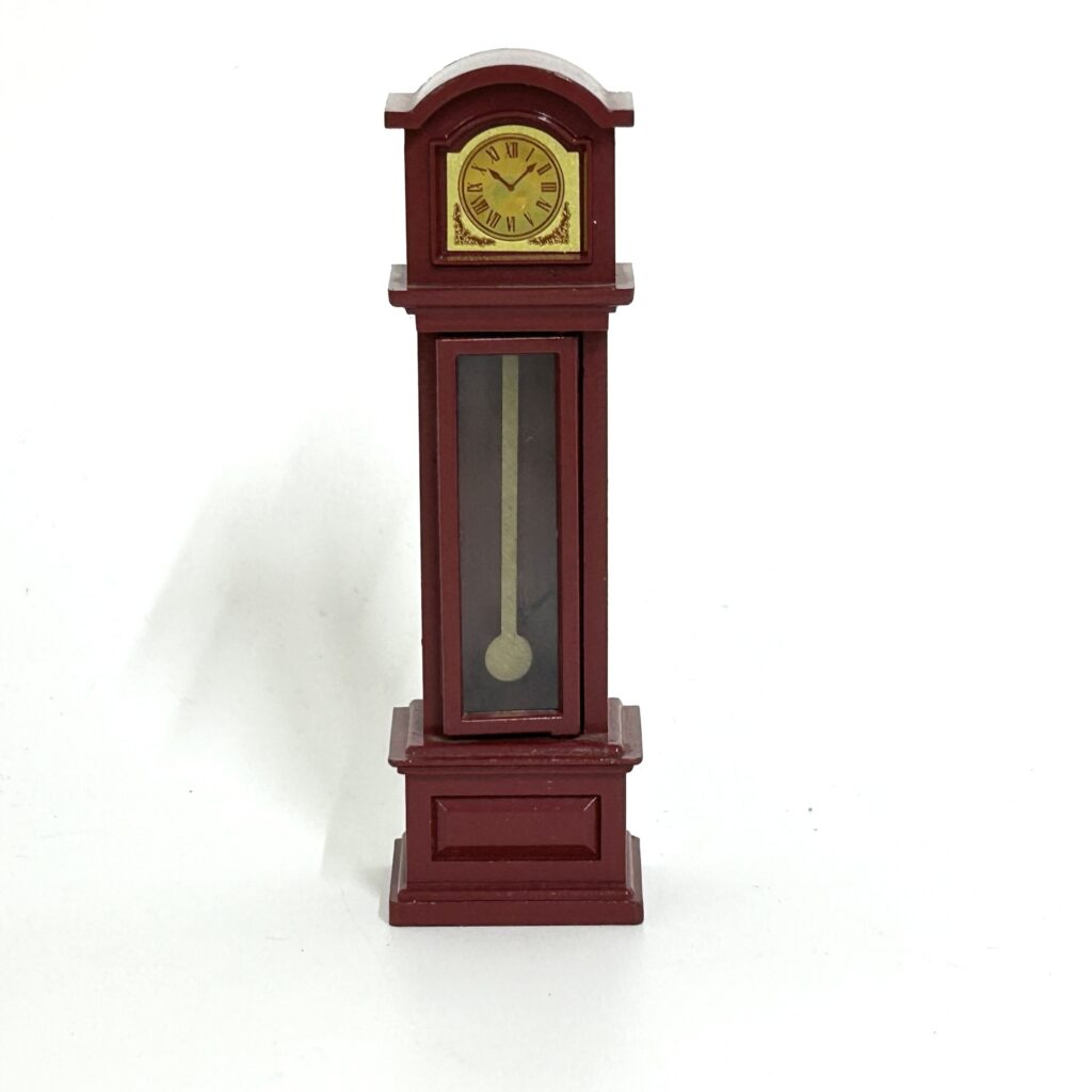 [used] Vintage Grandfather Clock Sylvanian Families Calico Critters