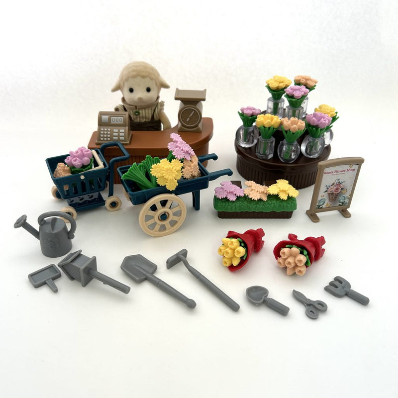 [Used] MINIATURE FLOWER STORE 1 SET DAISO DAISO