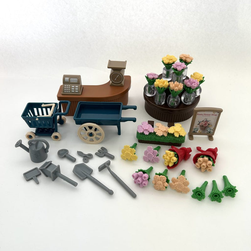 [Used] MINIATURE FLOWER STORE 1 SET DAISO DAISO