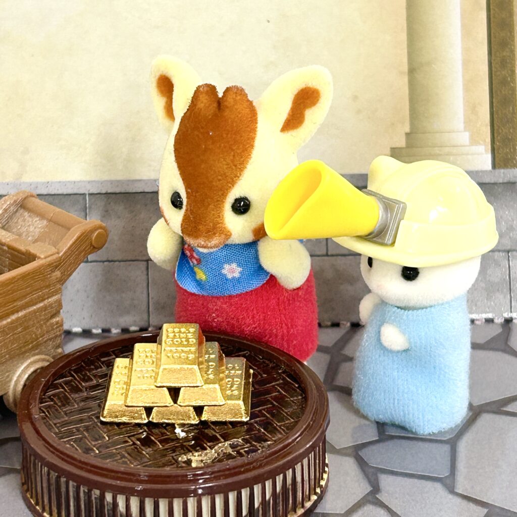 Miniature Gold Bar Set Seria