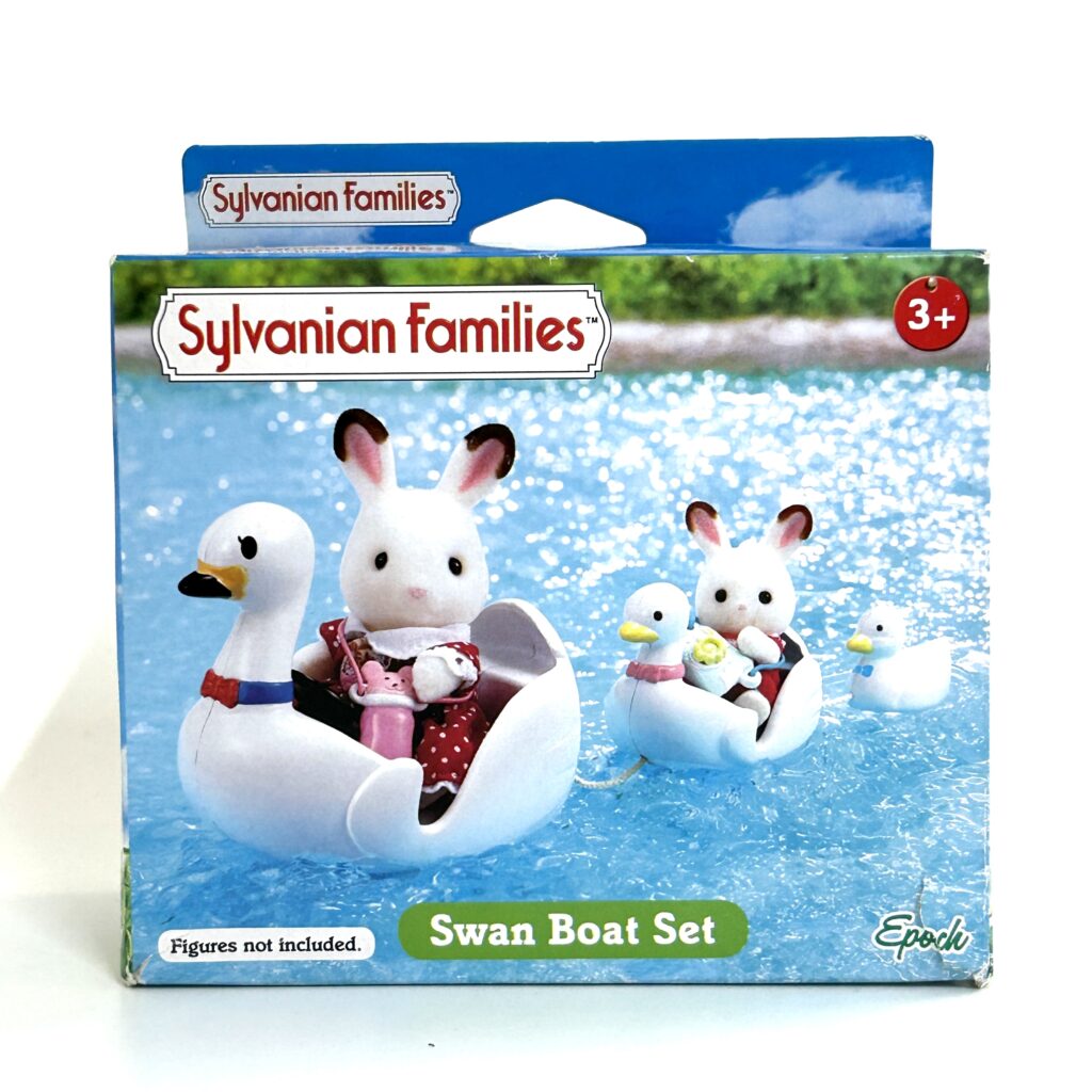 [used] Swan Boat Set 5046 Sylvanian Families Calico Critters