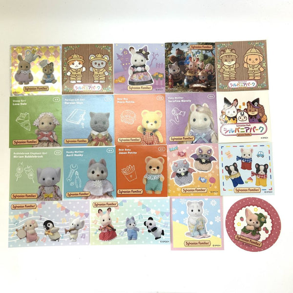 STICKER SET B Calico Clitters Sylvanian Families