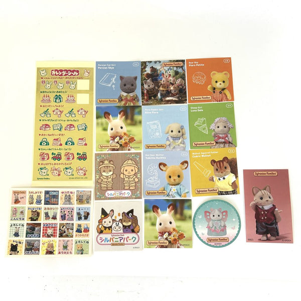 STICKER SET E Calico Clitters Sylvanian Families