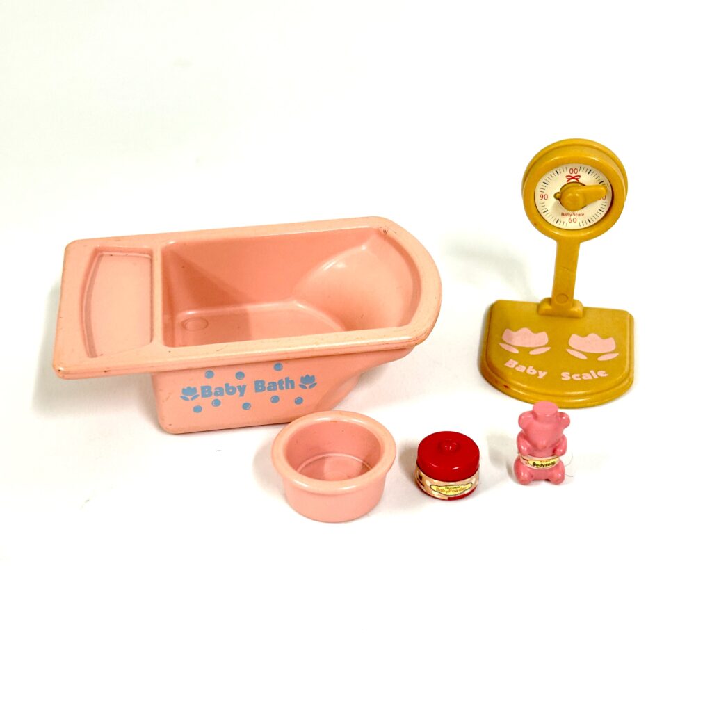 [used] Baby Bathroom Set Sylvanian Families Calico Critters