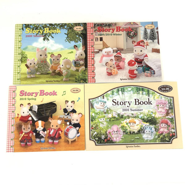 [Used] STORY BOOK SET 2009 & 2010 Calico Clitters Sylvanian Families