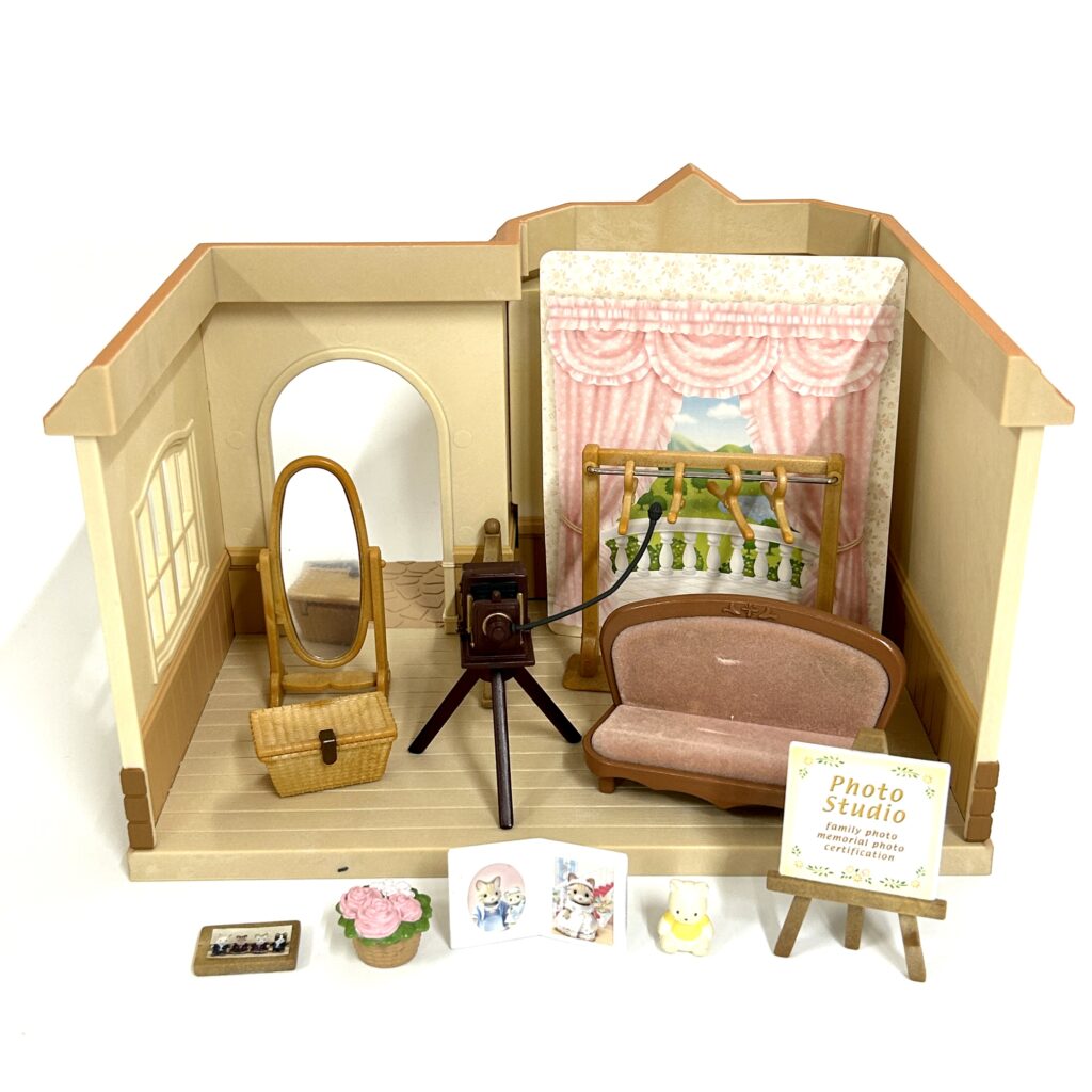 [used] Photo Studio 2004 FU-07 Sylvanian Families Calico Critters