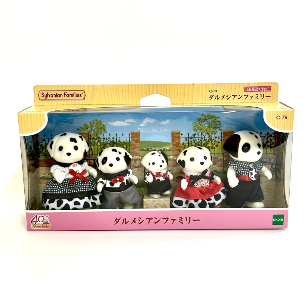 [used] Dalmatian Family 2025 C-79 Sylvanian Families Calico Critters