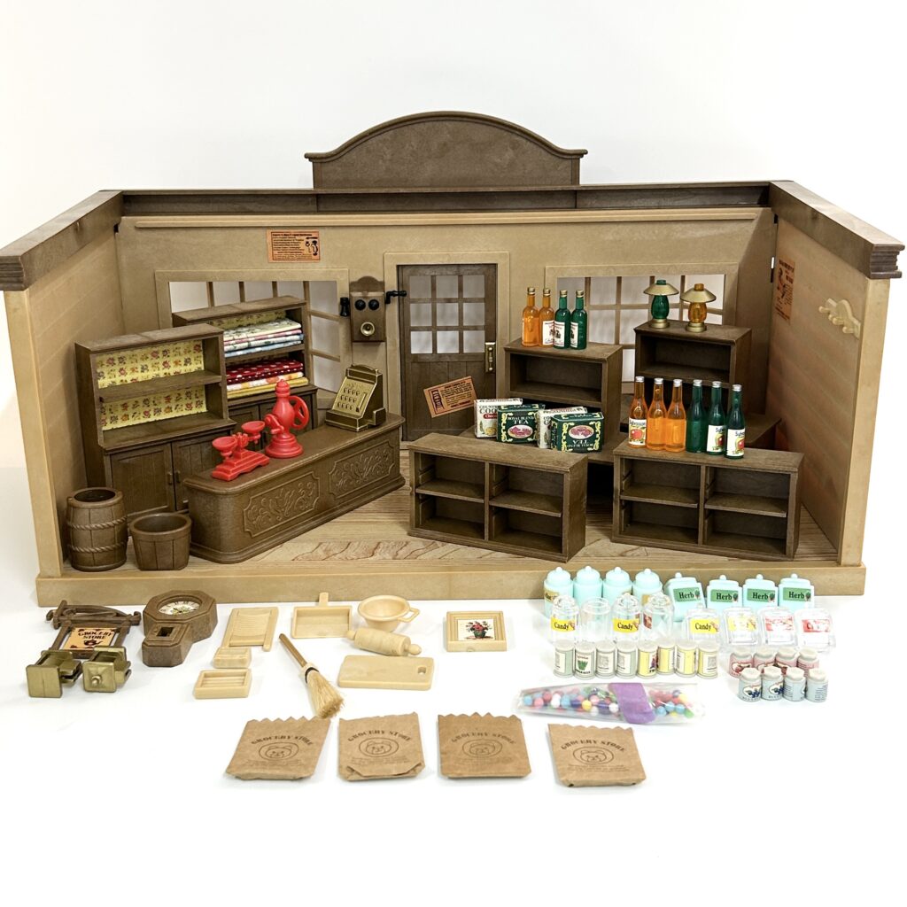 [used] Vintage Grocery Shop 1994 HA-17 Sylvanian Families Calico Critters