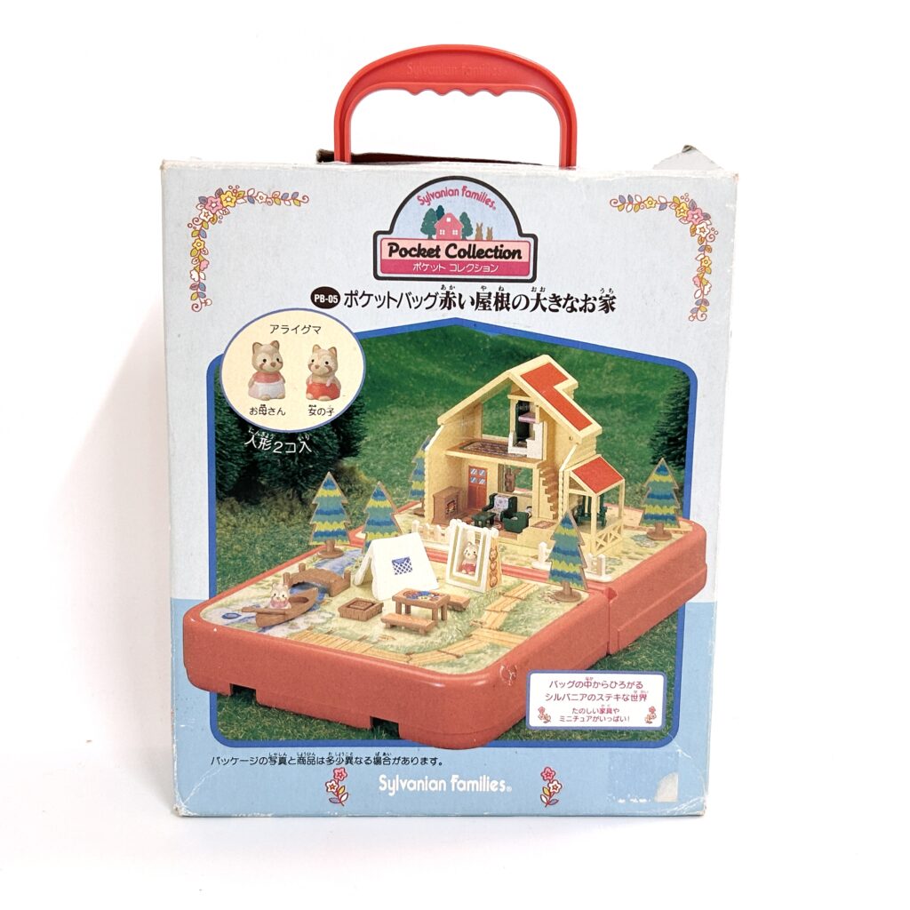[used] Pocket Bag Red Roof Country Home PB-05 Sylvanian Families Calico Critters
